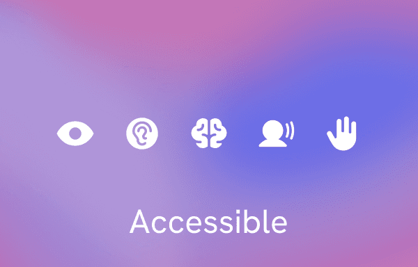 Accessible.